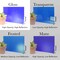 Cast Acrylic in a Variety of Solid Opaque Colors, 2.6mm (1/8th Inch), CO2 Laser & Glowforge Performance Series Ready, Craft Closet Brand, 12x12, 12x19, 12x6,